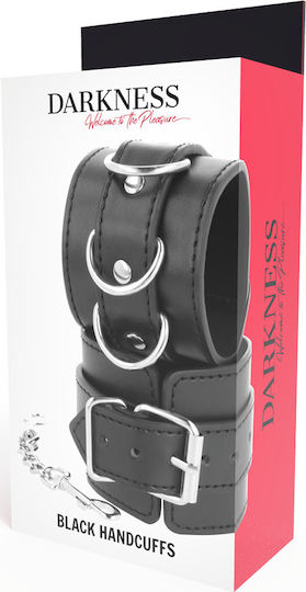 Darkness Adjustable Wrist Restraints Handcuffs in Black Color