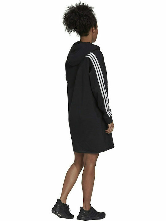 Adidas Mini All Day Φόρεμα Μακρυμάνικο Μαύρο