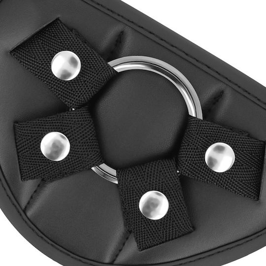 Fetish Submissive Cyber Strap Remote Control Harness And Vibrating Bullet Watchme Technology M Арсенал с Единично Дилдо в Телесен цвят