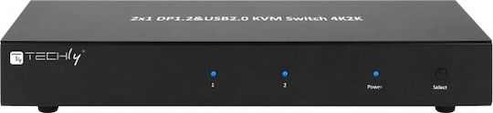 Techly IDATA-DP-KVM2