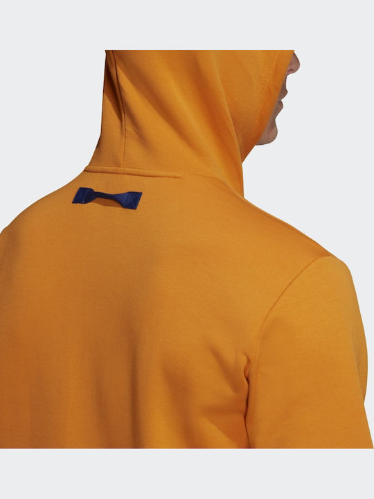 Sportswear Sweatshirt with Hood Focus Orange