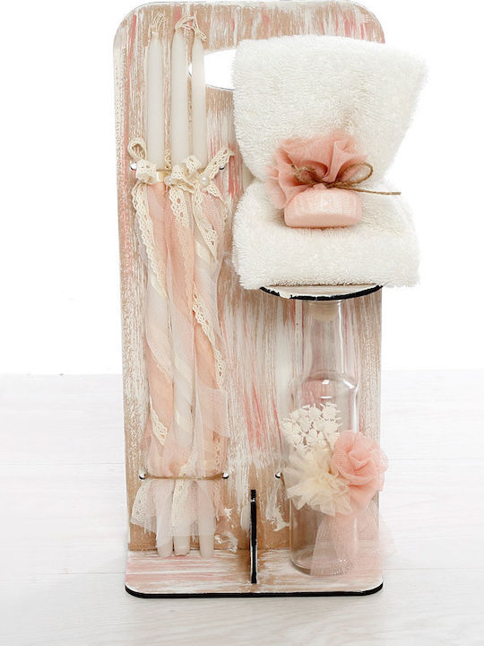 Bellissimo Flowers Baptism Set with Flowers Subject