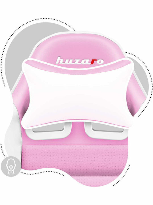 Huzaro Ranger 6.0 Child Artificial Leather Gaming Chair with Adjustable Arms Pink