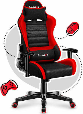 Huzaro Ranger 6.0 Child Scaun Gaming Din piele ecologică cu Brațe Reglabile Negru/Roșu