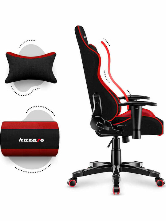 Huzaro Ranger 6.0 Child Artificial Leather Gaming Chair with Adjustable Arms Black/Red