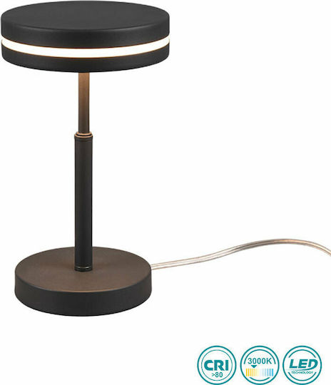Trio Lighting Franklin Metal Table Lamp LED with Black Base