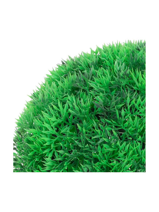 vidaXL Изкуствен Храст Buxus (Обща кутия) Зелен 22см 2бр