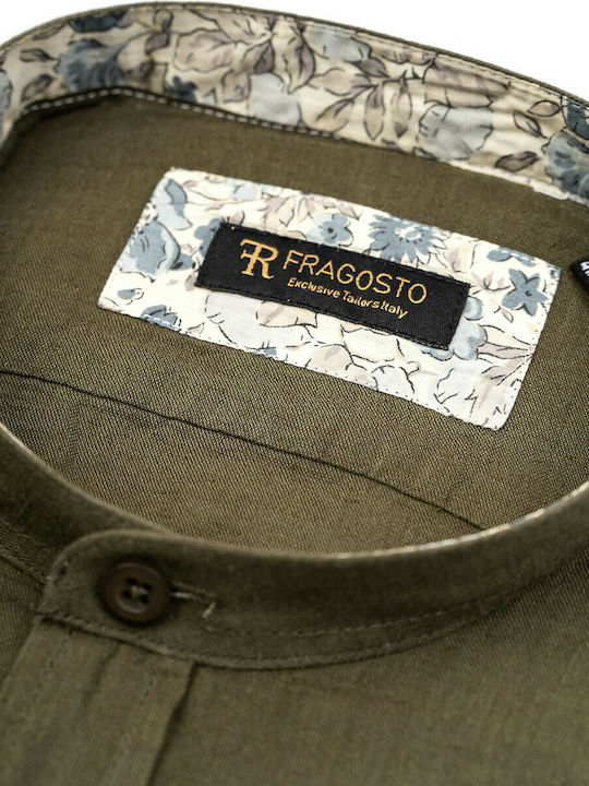 Fragosto Linen Shirt by the serie Exclusive - SS21SSM02 005 Khaki