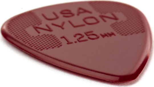 Dunlop Picks Guitar Nylon Standard Pick Thickness 1.25mm Set 12pcs