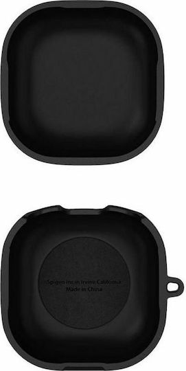Spigen Urban Fit Case Silicone with Hook in Black color for Galaxy Buds 2 Pro / 2 / Live / Pro