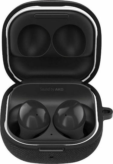 Spigen Urban Fit Case Silicone with Hook in Black color for Galaxy Buds 2 Pro / 2 / Live / Pro