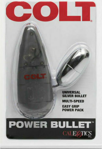 Colt Power Bullet Mini Vibrator Bullet 6cm Silber