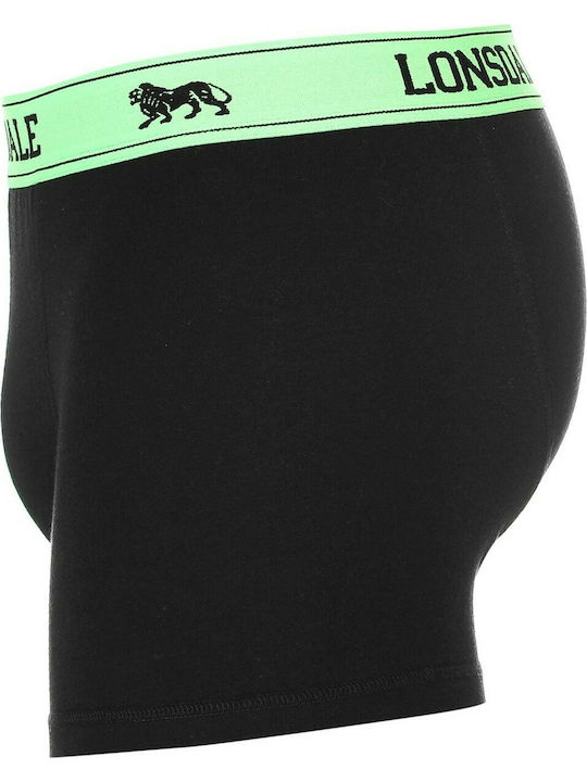 Men's Boxers Black / Fluo Green 2Pack