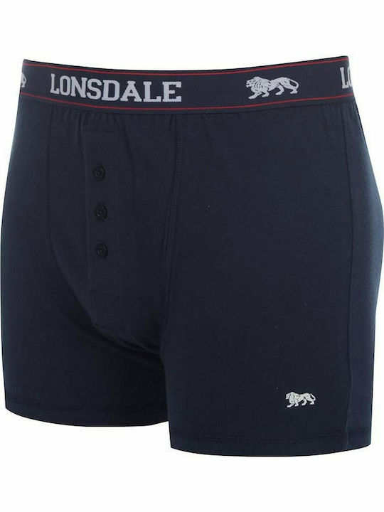 Lonsdale Men's Boxers Navy 2Pack