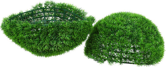 Künstlicher Strauch Gras Grüner 38cm GloboStar