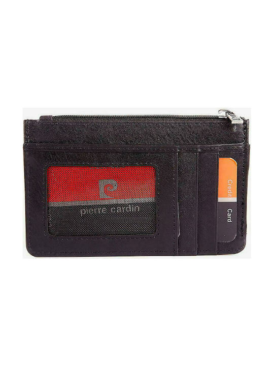 Pierre Cardin TILAK50 PC03 Men's Leather Card Wallet Black