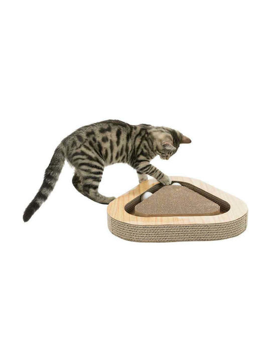 Trixie Cardboard Stâlp pentru zgâriat pisici Scândură Maro 36x36x5cm