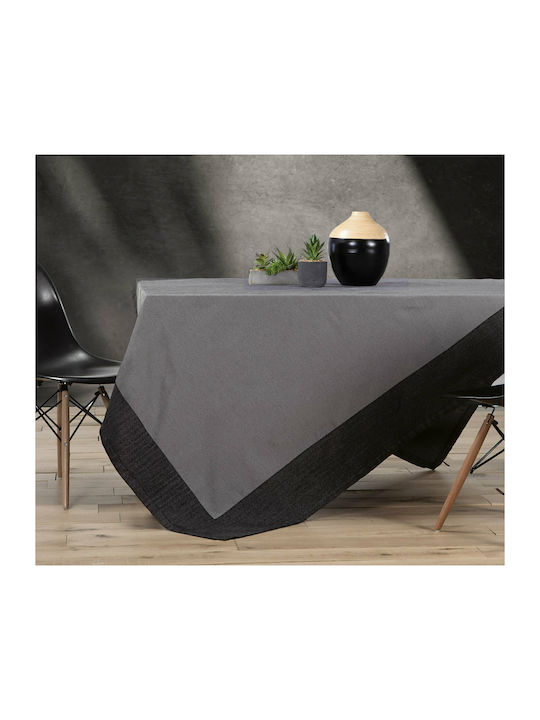 Nef-Nef Homeware Tablecloth Lenora Black 160x250cm 029447