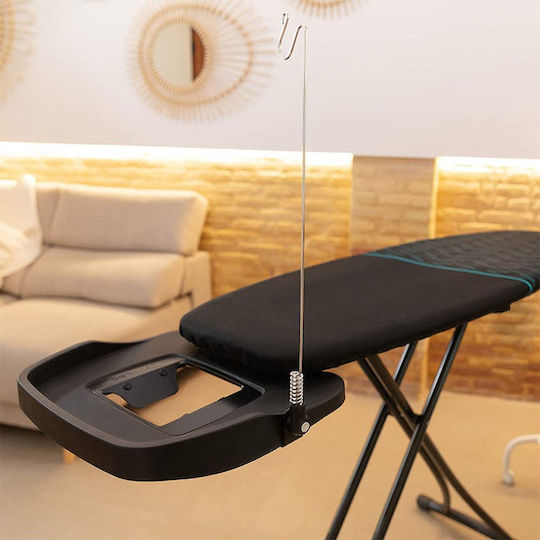 Cecotec Borneo Σιδερώστρα για Σίδερο Ατμού Σπαστή Μαύρη 125x45x93.5cm