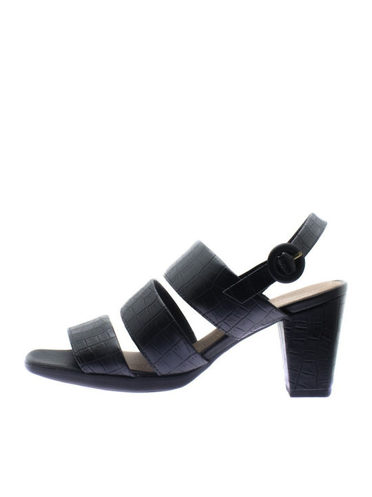 Leather Sandals Anatomic Black