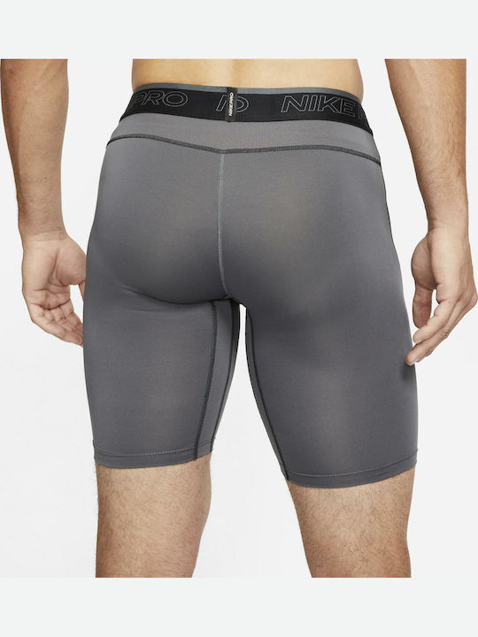 Nike Pro Dri-Fit Men's Sports Short Leggings Gray