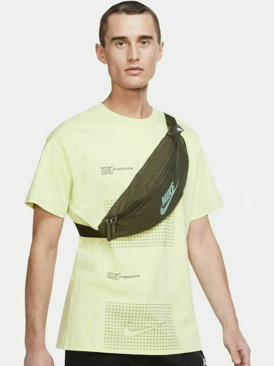 Nike Heritage Ανδρικό Τσαντάκι Μέσης Χακί