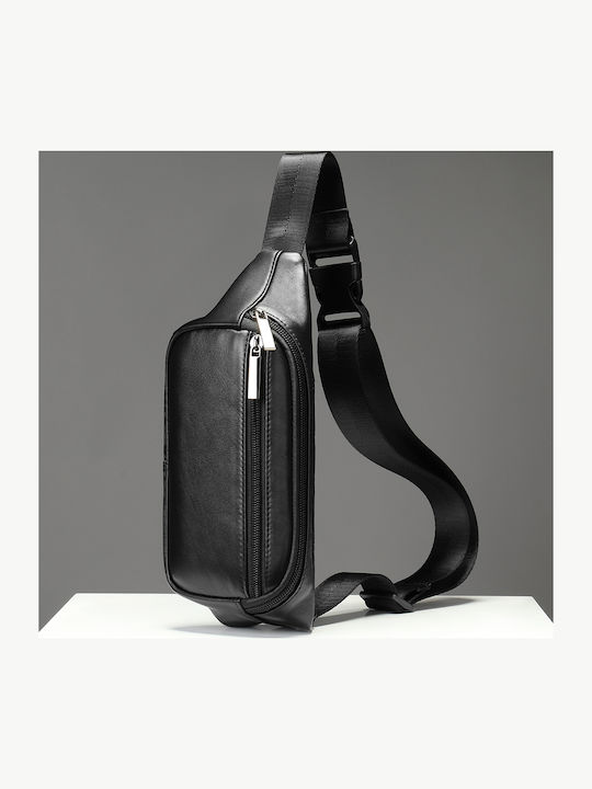 Herren Bum Bag Taille Schwarz