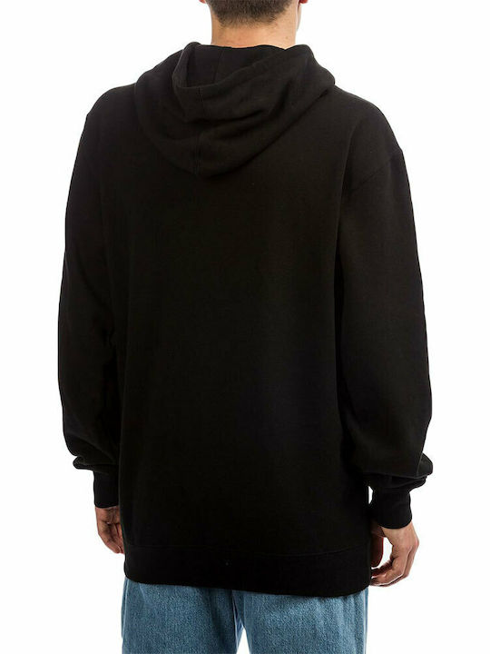 Emerica Men's Sweatshirt with Hood and Pockets Black