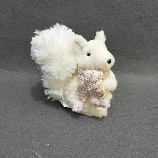 Iliadis Weihnachtliche Plüsch Figur Eichhörnchen Beige Höhe 19cm