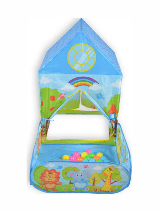 Moni Kids House Play Tent Zoo for 3+ years Multicolour