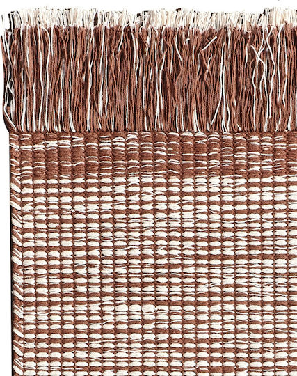 Kentia Fabian Βαμβακερό με Κρόσια 70x140cm 04 Καφέ Kentia Fabian Βαμβακερό με Κρόσια 70x140cm 04 Καφέ