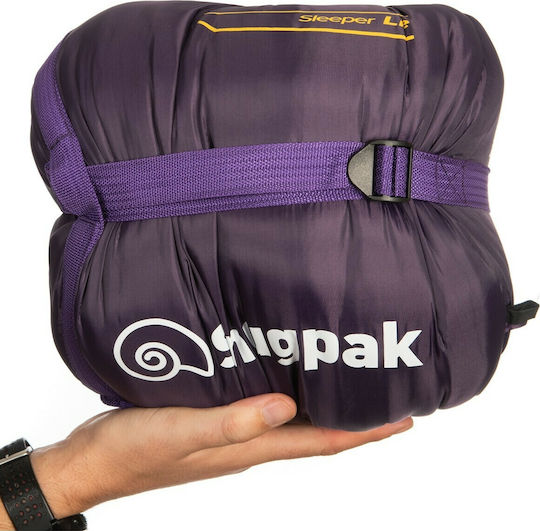 Snugpak Sleeping Bag Single 3 Seasons Sleeper Lite Purple