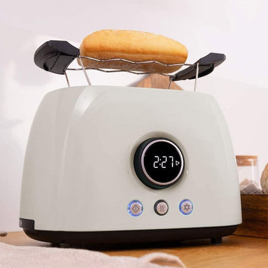 Cecotec ClassicToast 8000 Double Toaster 2 Slots 800W Beige