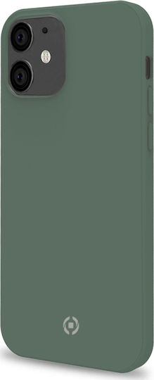 Celly Cromo Back Cover Silicone Green (iPhone 12 mini) CROMO1003GN01