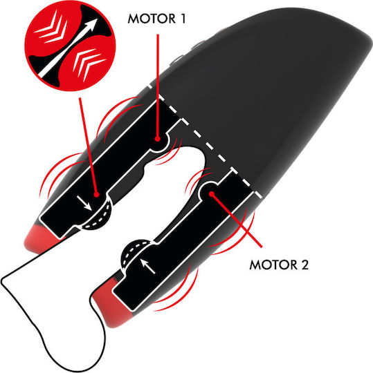 Jamyjob Jamyjob Novax Masturbator mit Vibration 1Stück