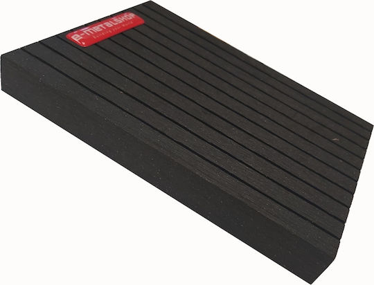 Dedron Umzäunung Deck für den Garten Schwarz aus WPC 290x11x2cm 1Stück Black