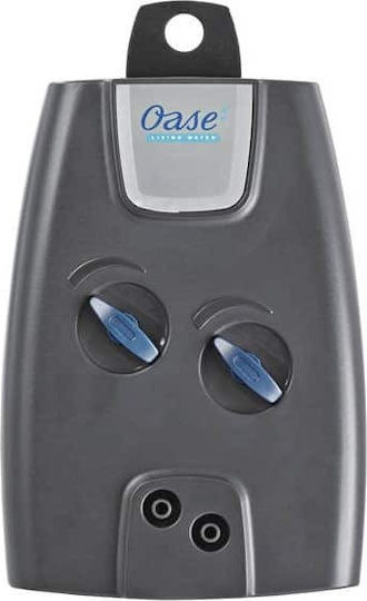 Oase OxyMax 200 Αεραντλία Ενυδρείου Διπλής Εξόδου με Μέγιστη Ρυθμιζόμενη Ταχύτητα Ροής 200lt/h