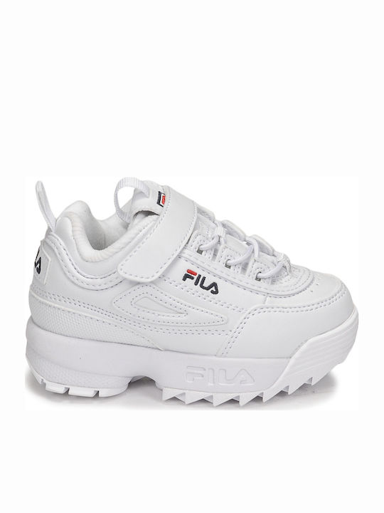 Fila Παιδικό Sneaker Disruptor για Κορίτσι Λευκό