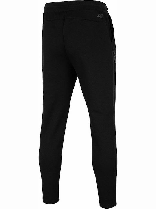 4F Herren-Sweatpants Schwarz