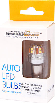 Autoline Lampen Auto BA15S LED 12-24V 2Stück