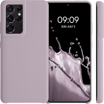 KWmobile Soft Flexible Rubber Silicone Back Cover Dream Of Cotton (Galaxy S21 Ultra 5G)