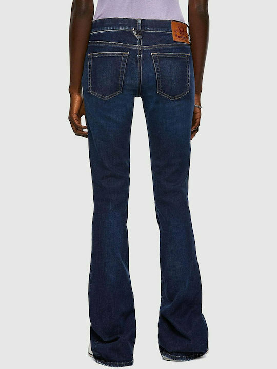 Diesel D-Ebbey Damenjeanshose Schlaghose in Bootcut Passform