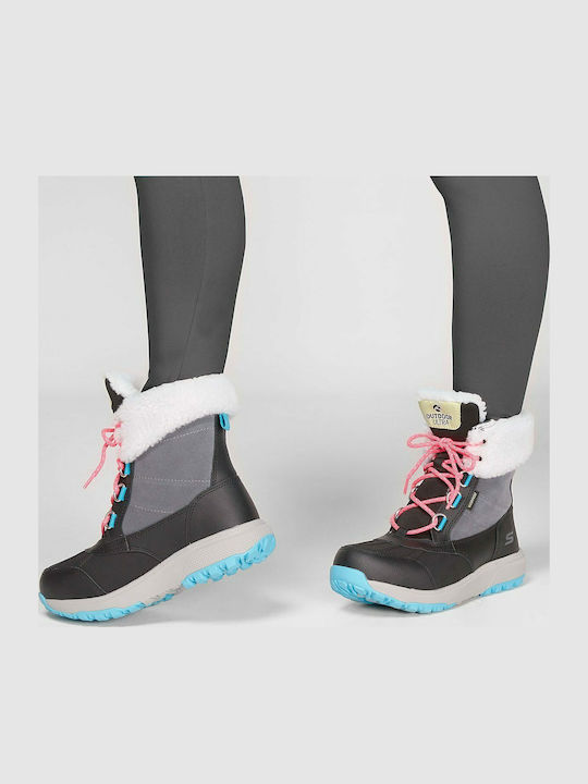 Snow Boots with Laces & Fur On the GO Outdoors Ultra Multicolour