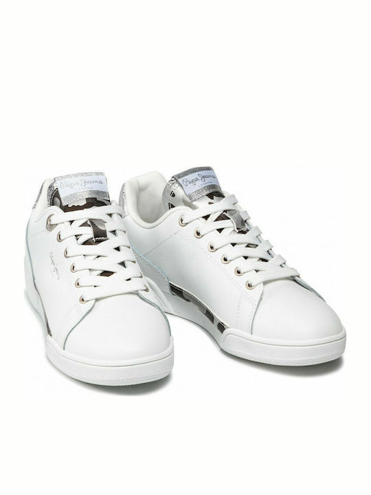 Pepe Jeans Lambert Camu Sneakers White