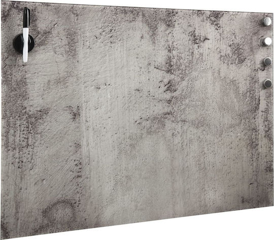 vidaXL Magnetic Hanging Dry Erase Board 30x50cm