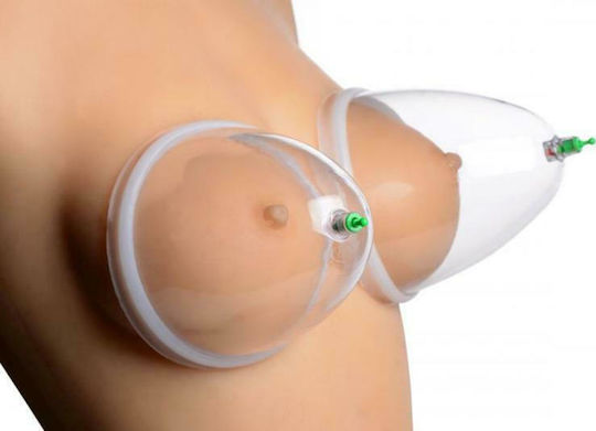 XR Size Matters Breast Cupping System Аспиратор Нипели Прозрачен 1бр