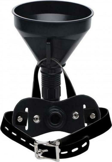 XR Master Series Latrine Extreme Funnel Gag Knebel in Schwarz Farbe