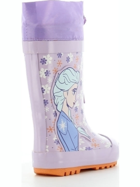 Παιδικές Γαλότσες Frozen Λιλά