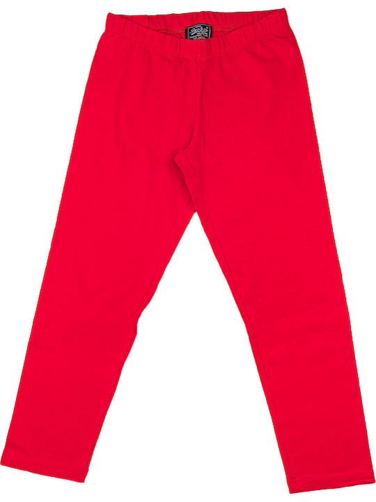 Paco & Co 86201 Women's Capri Legging Red