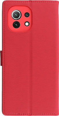 Volte-Tel Allure Magnet Synthetic Leather Wallet Red (Xiaomi Mi 11)